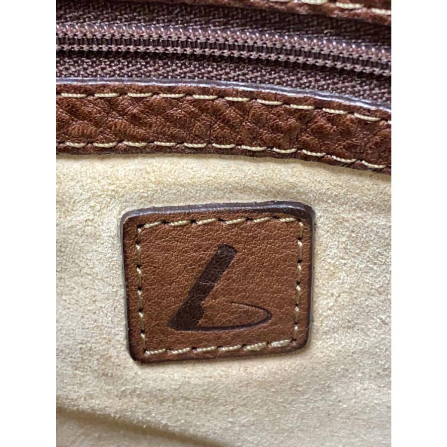土屋鞄◇トーンオイルヌメジップトップ/ショルダーバッグ/レザー/BRW