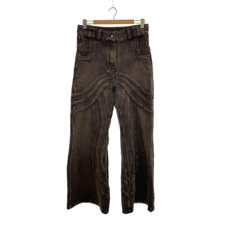 NO/FAITH STUDIOS◇HEAVY WAVE DENIM PANTS/ボトム/M/デニム/BLK