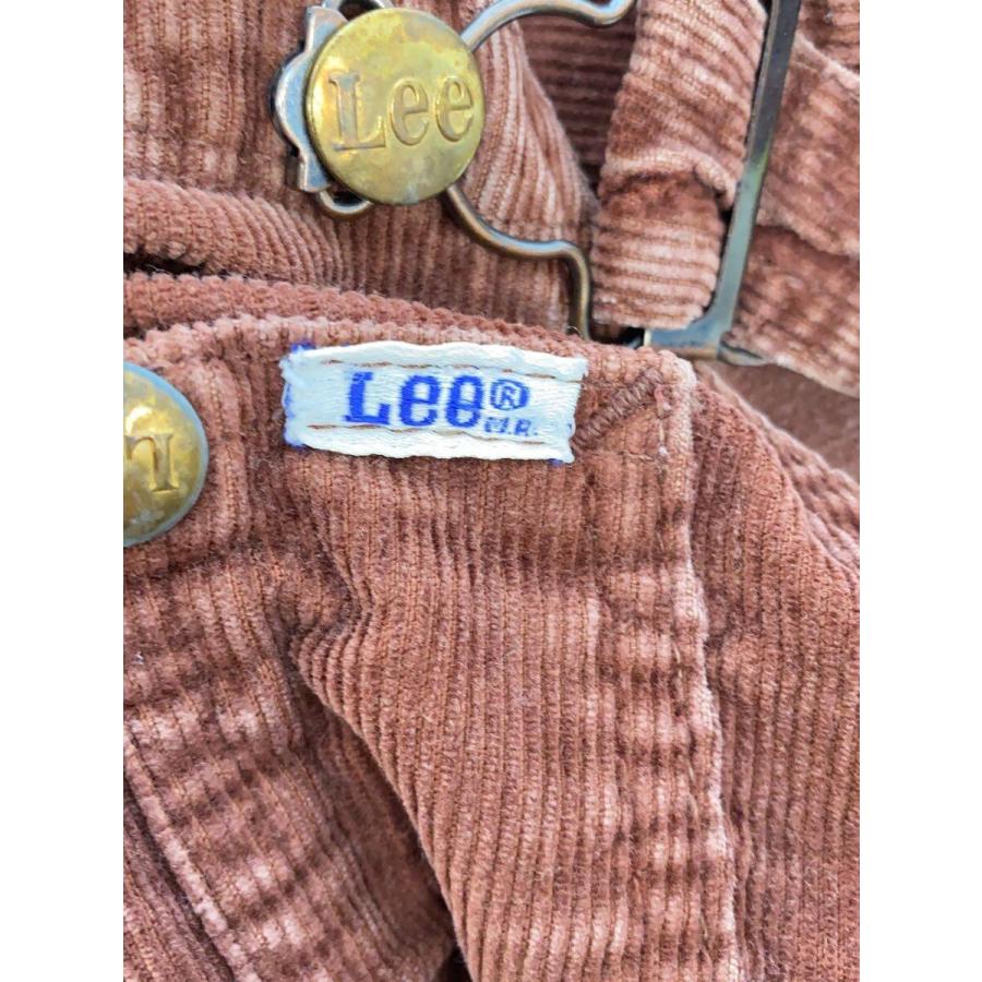 Lee◇Vintage/70s/USA製/オーバーオール/コーデュロイ/ブラウン