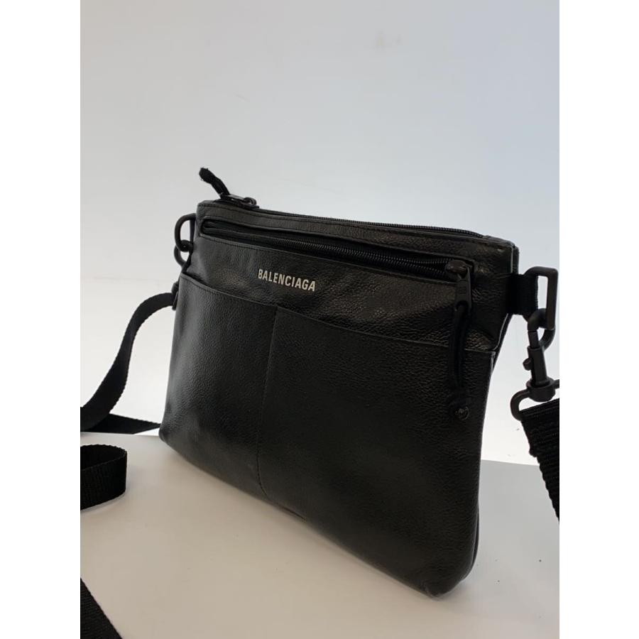 BALENCIAGA◇ショルダーバッグ/ロゴクロスボディバッグ/サコッシュ