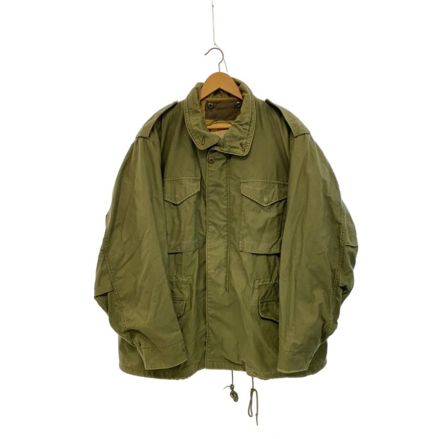 ALPHA INDUSTRIES◇M-65 ライナー付 モッズコート/XL/ナイロン/KHK