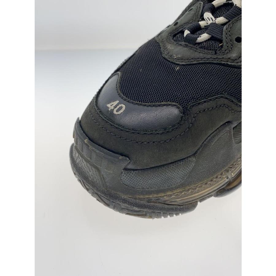 BALENCIAGA◇Triple S/ローカットスニーカー/26.5cm/BLK// : セカンド 