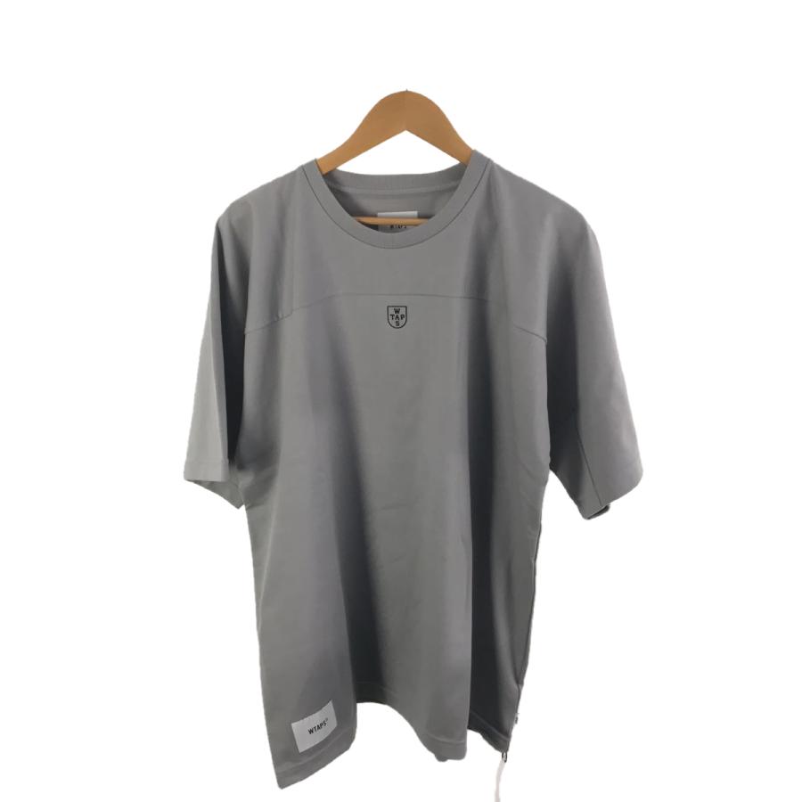 WTAPS◇Tシャツ/3/コットン/GRY/222ATDT-CSM05 :2329381927019