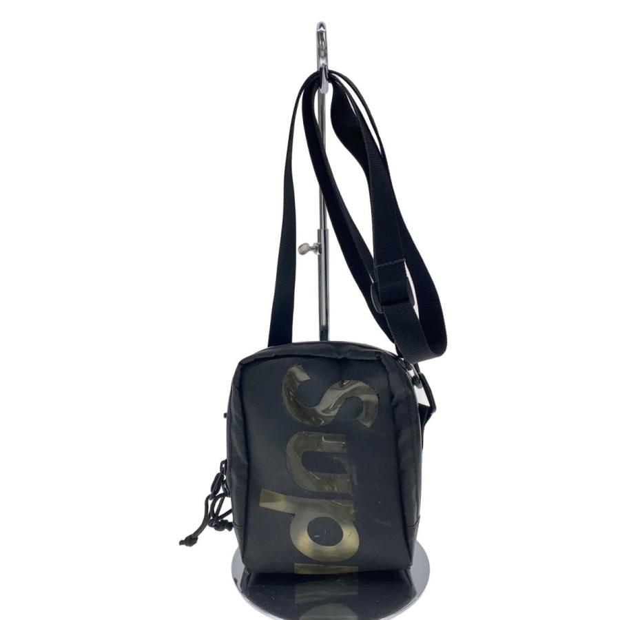 Supreme◇21SS/Neck Pouch/ショルダーバッグ/ナイロン/BLK/黒 