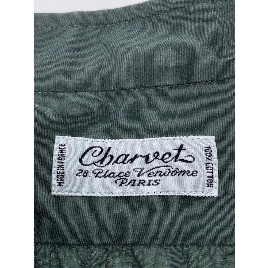 Charvet◆シャツワンピース/--/コットン/GRN/7911-343-0094｜ssol-shopping｜03