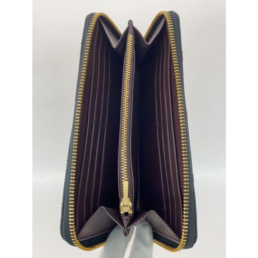 COACH◇長財布/--/BLK/無地/レディース/f1892// : セカンドストリート