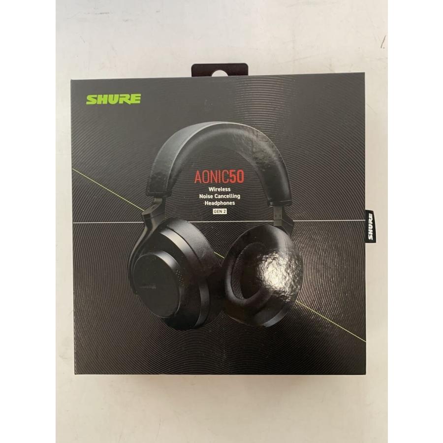 Shure AONIC 50 Gen2 ヘッドホン 中古 SHURE◇ヘッドホン AONIC 50 GEN 2 SBH50G2-BK-J : セカンドストリート