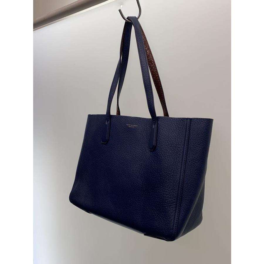 TORY BURCH◇リュック/レザー/NVY// : セカンドストリートYahoo!店