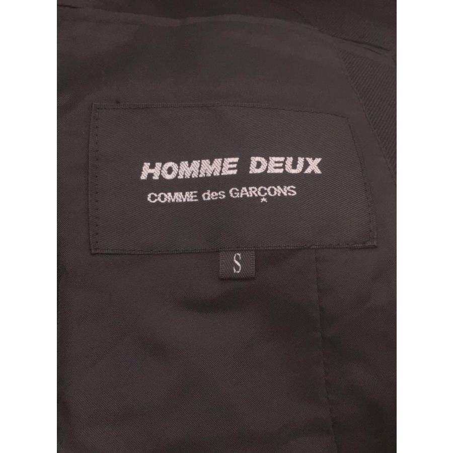 最安値通販 COMME des GARCONS HOMME DEUX◆ウールテーラードジャケット/20aw/S/ウール/BLK/DG-J022