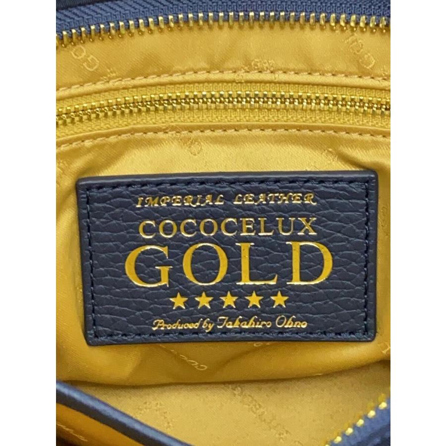 COCOCELUX GOLD◇バッグ/--/NVY/無地 : セカンドストリートYahoo!店 