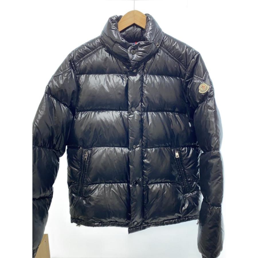 MONCLER◇ダウンジャケット/3/ナイロン/BLK/無地/G32-003// : セカンド