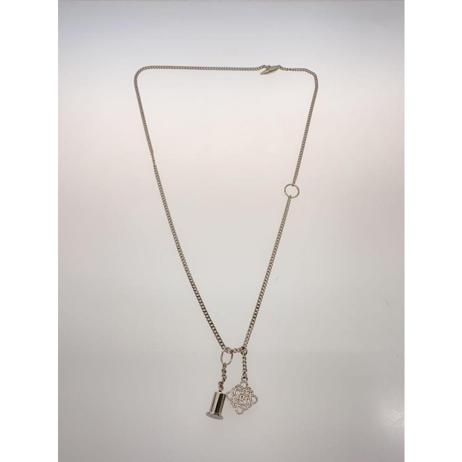 LOEWE◇アナグラム/パーソナライゼーション/ネックレス/--/SLV LOEWE◇アナグラム/パーソナライゼーション/ネックレス/--/SLV