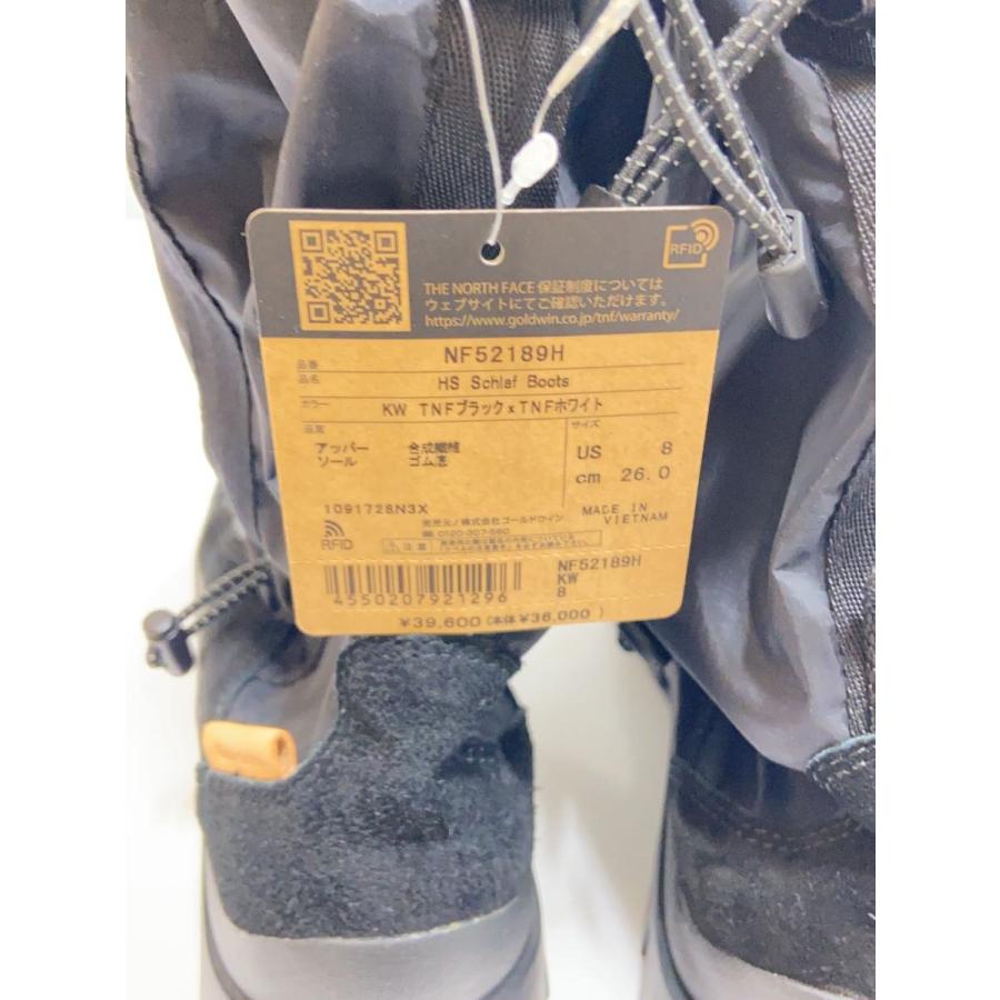 THE NORTH FACE◇22SS/Hender Scheme/HS SchLafBoots/26cm/BLK THE NORTH FACE◇22SS/Hender Scheme/HS SchLafBoots/26cm/BLK