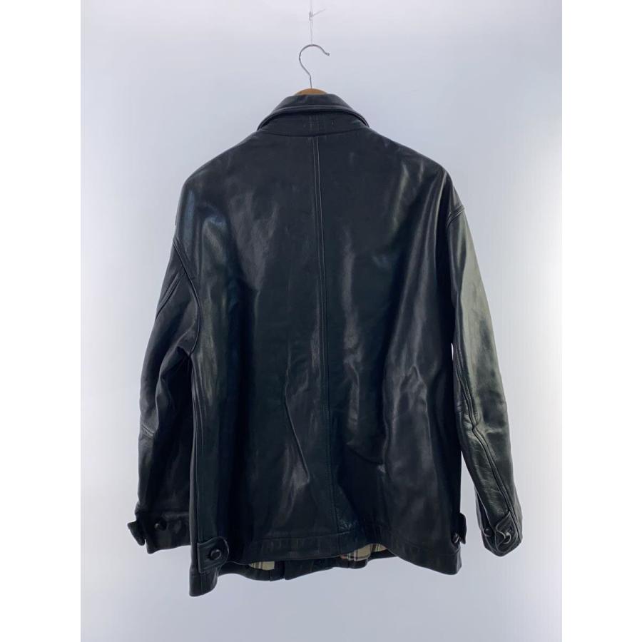 NORTH MARINE DRIVE ブラック レザージャケット NORTH MARINE DRIVE/レザージャケット・ブルゾン/--/レザー/BLK