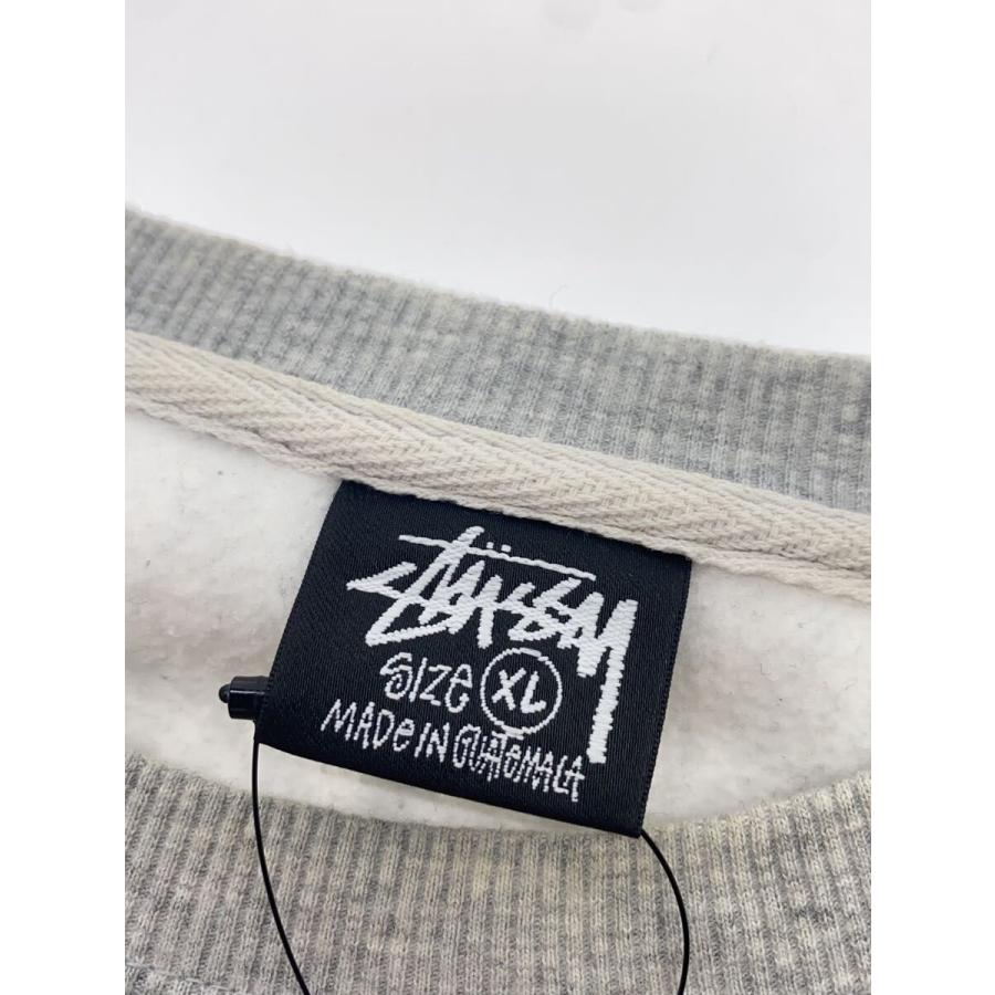 STUSSY◇8ボール/スウェット/XL/コットン/GRY : セカンド