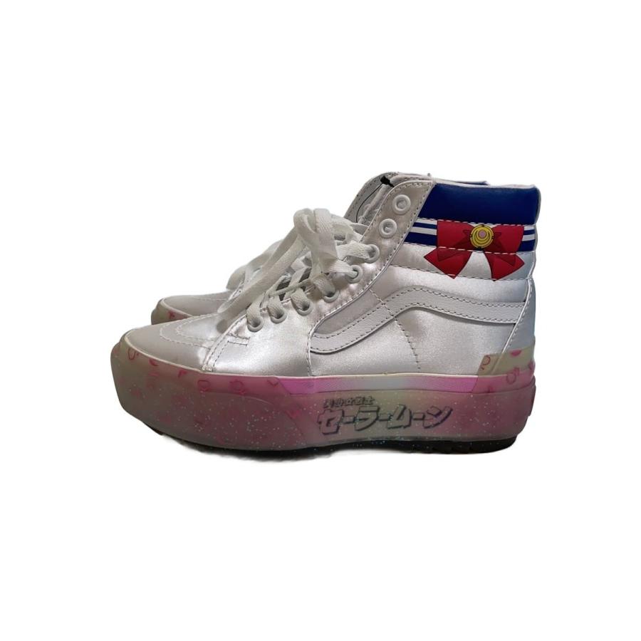 VANS◇×セーラームーン/SK8-HI STACKED/ハイカットスニーカー/22cm/WHT