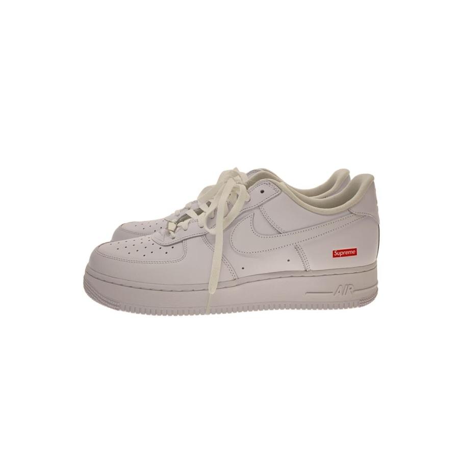 Supreme◇×Nike Air Force 1/ローカットスニーカー/30cm/WHT/CU9225