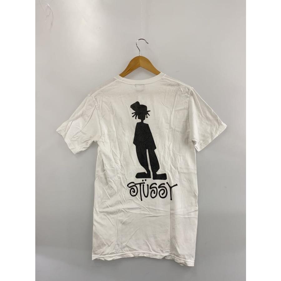 STUSSY◇シャドーマン/Tシャツ/S/コットン/WHT// : セカンドストリート