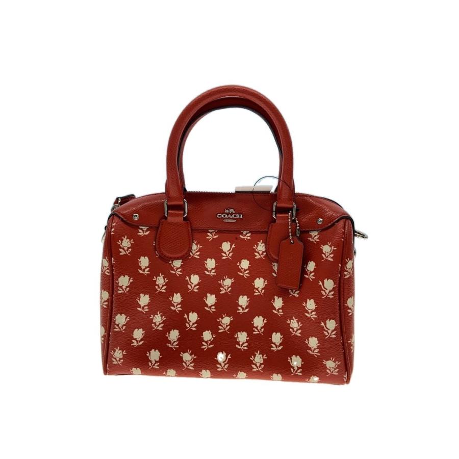 COACH◇2WAYショルダーバッグ/--/RED/花柄/F38160// : セカンド