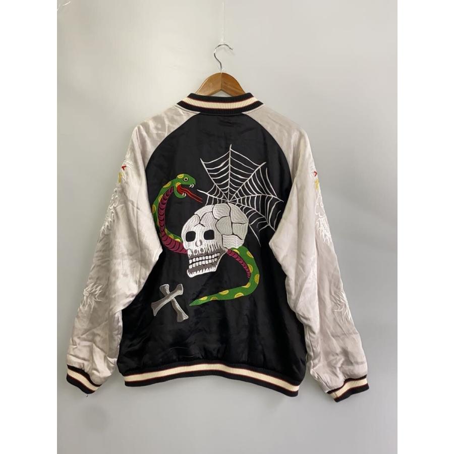 Houstonスカジャン HOUSTON◇スカジャン/XL/レーヨン/BLK/無地/50443// : セカンド