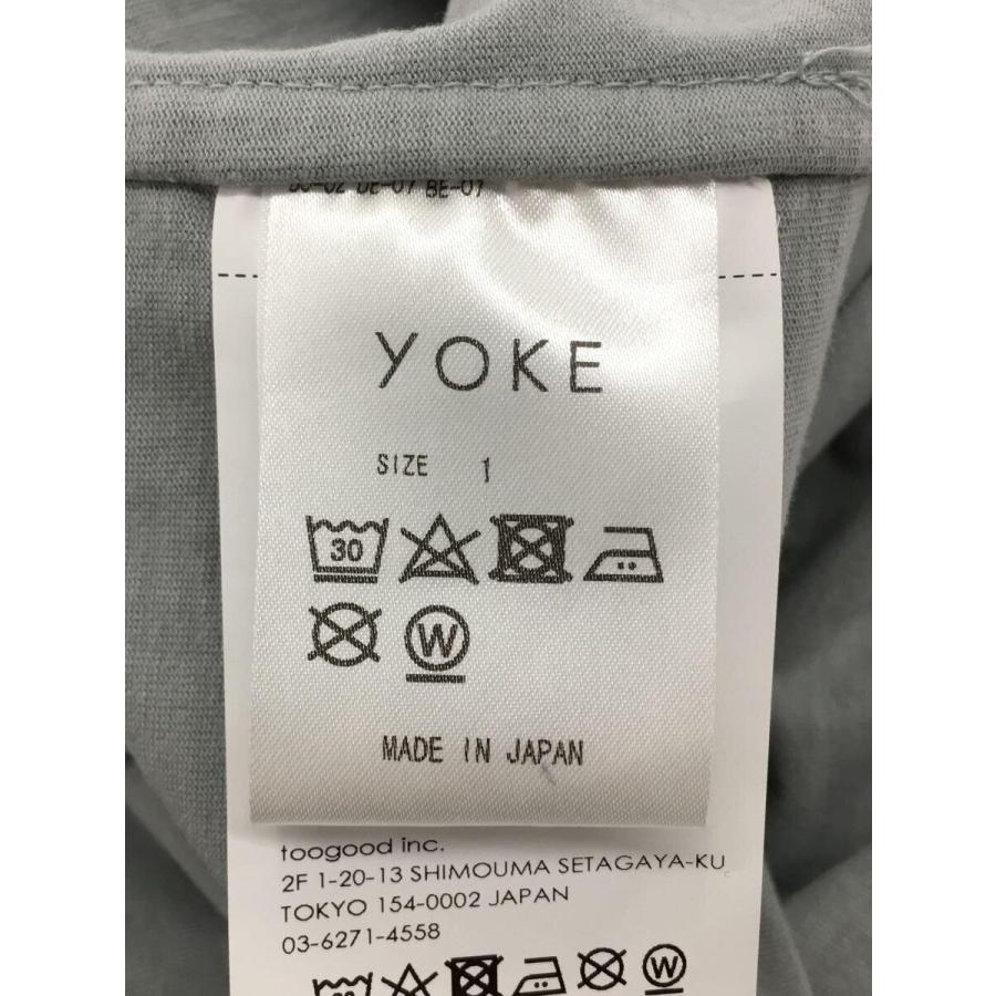 YOKE◇Tシャツ 1 コットン BLU yk22ss0340cs - トップス