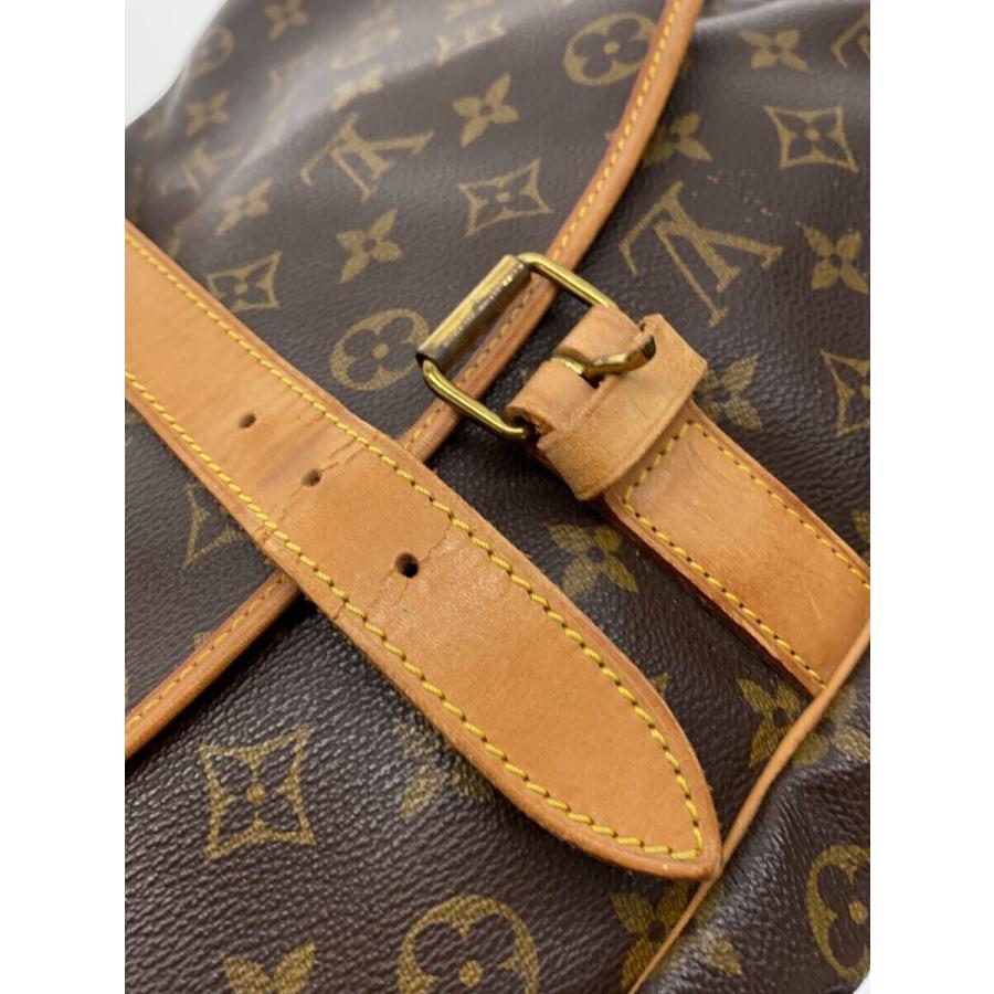 LOUIS VUITTON◆1)ソミュール35_モノグラム・キャンバス_BRW/PVC/BRW_7