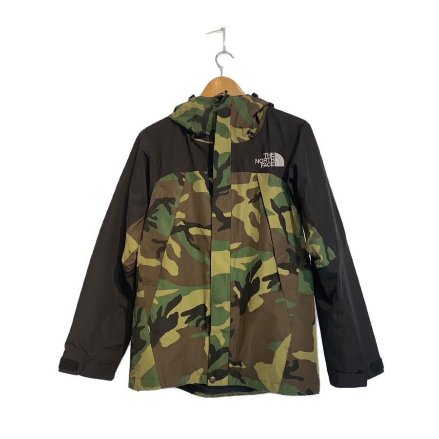 THE NORTH FACE◇マウンテンパーカ/M/ナイロン/BLK/カモフラ/NP61545 