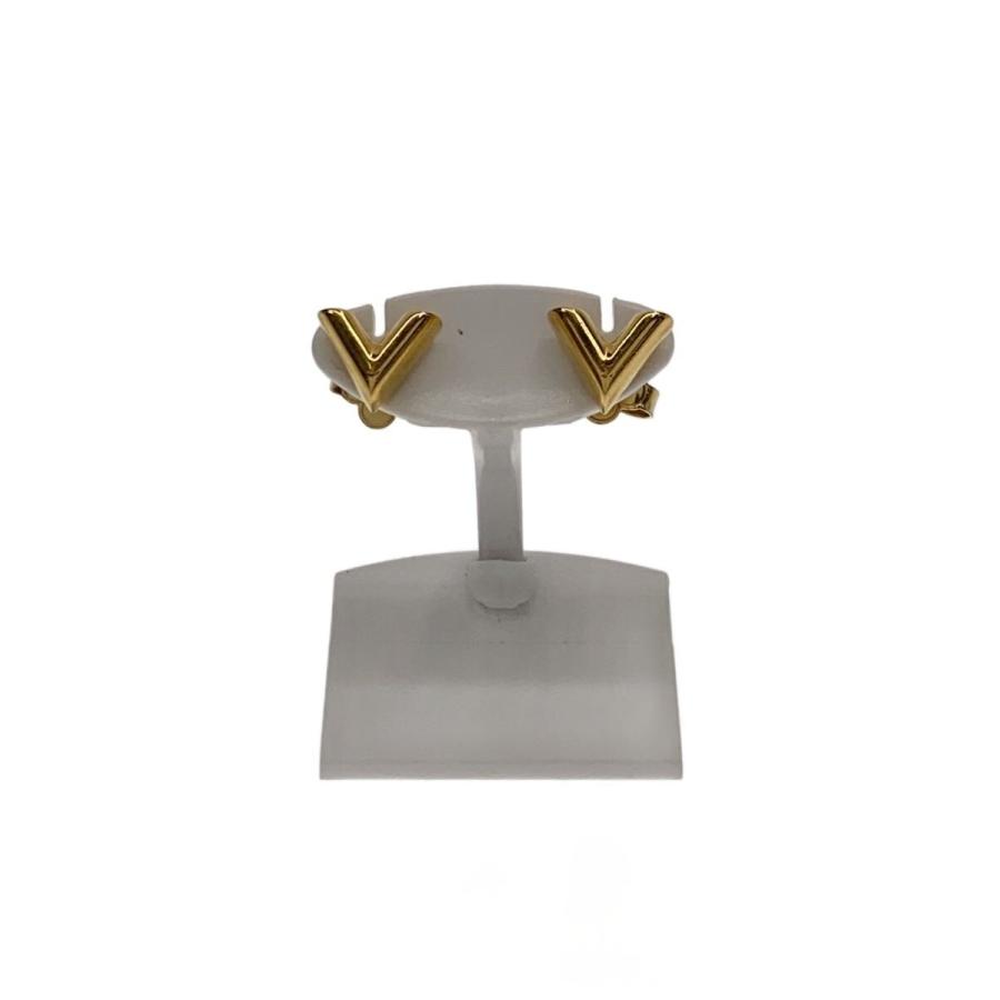 LOUIS VUITTON◇スタッズイヤリング・エセンシャルV/--/GLD/レディース