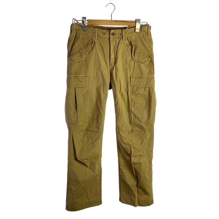 POLO RALPH LAUREN◇カーゴパンツ/30/コットン/BEG/無地 : セカンド