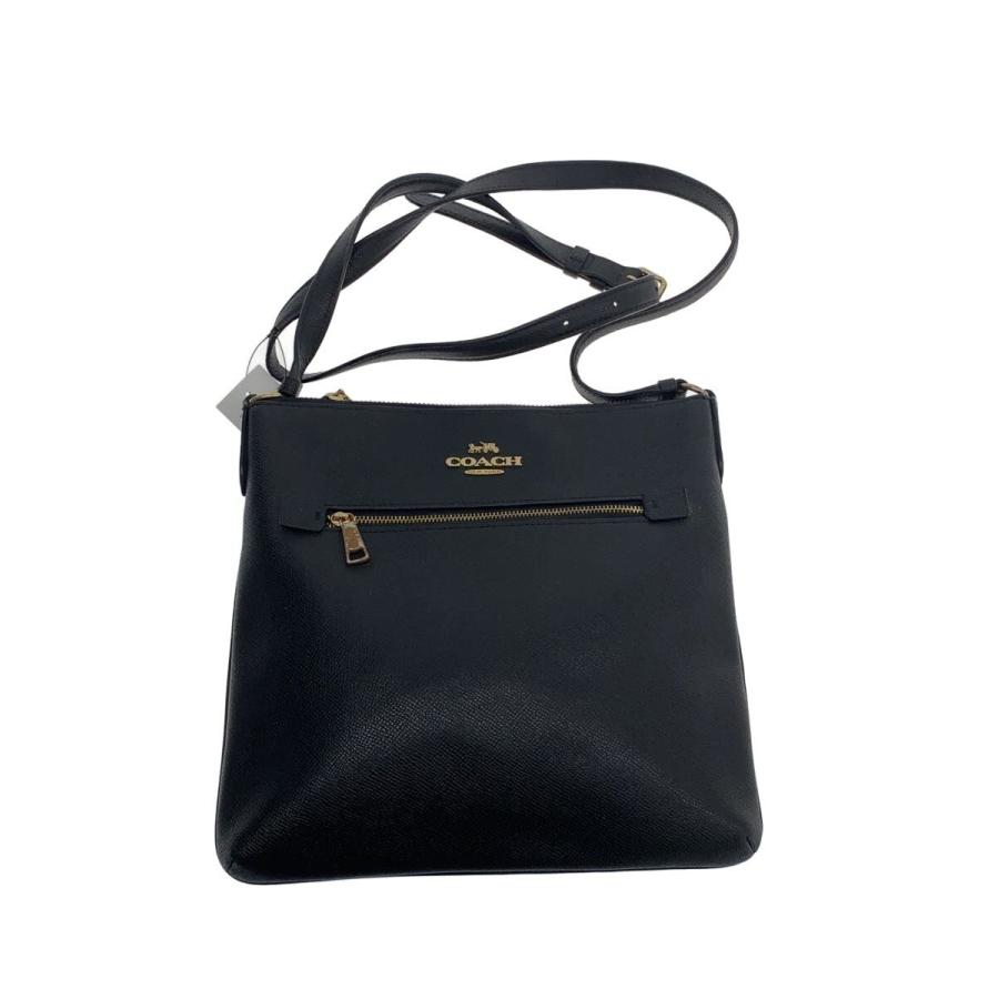 COACH◇ショルダーバッグ/--/BLK/無地/C1556 : セカンドストリート