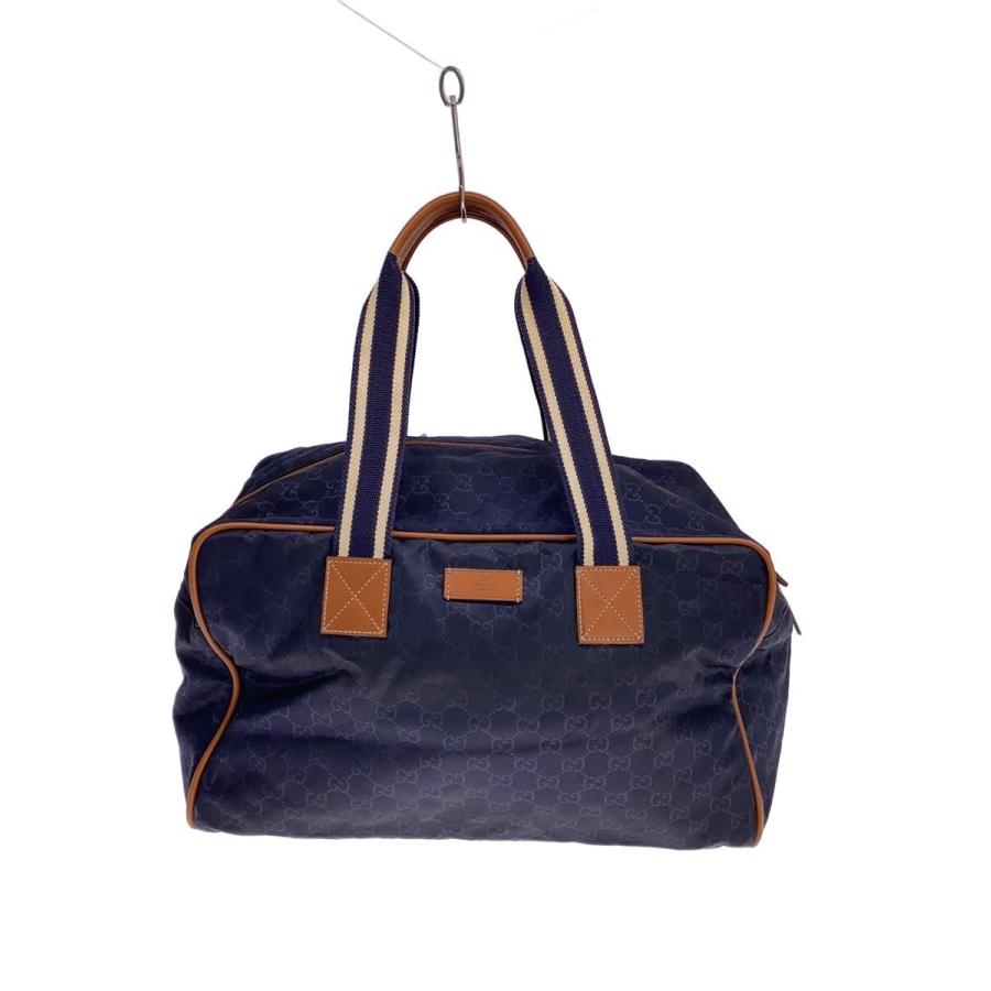 GUCCI◇ボストンバッグ/--/NVY/総柄/153240 : セカンドストリートYahoo