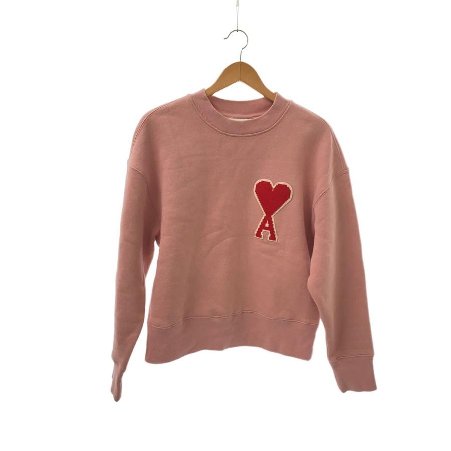 AMI Alexandre Mattiussi ハートAロゴスウェット AMI Alexandre Mattiussi◇スウェット/--/コットン/PNK/H19J037.746