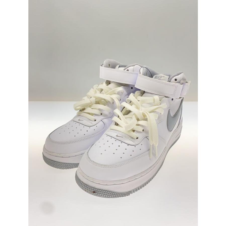 NIKE◇AIR FORCE 1 MID 07_エアフォース ミッド 07/28cm/WHT/PVC 