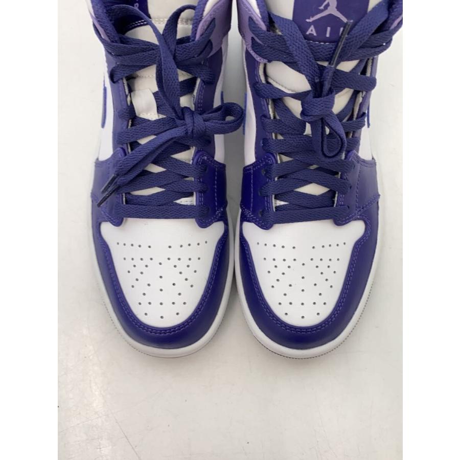 NIKE◇AIR JORDAN 1 MID SKY_エア ジョーダン ミッド SKY/25cm/PUP