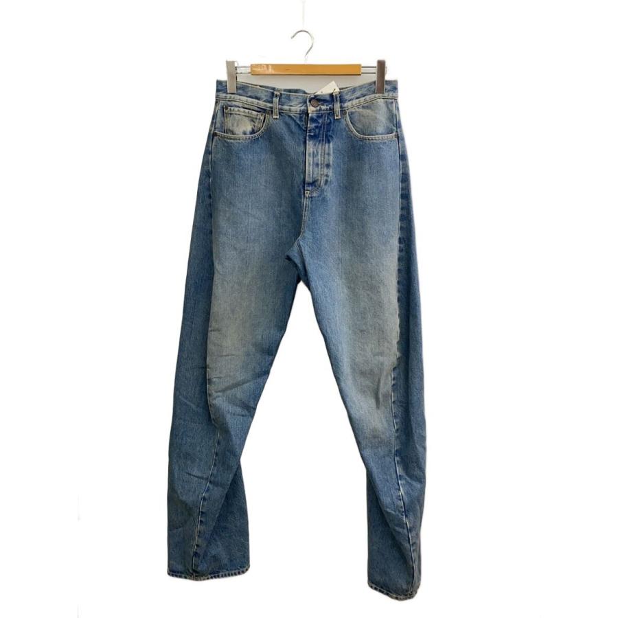 Maison Margiela◇24AW/ダイアゴナルシームデニムパンツ/ボトム/29