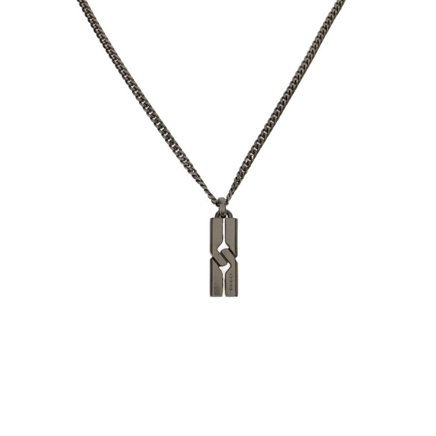 GUCCI◇ノットインフィニティ/ネックレス/SV925/SLV/メンズ : セカンド