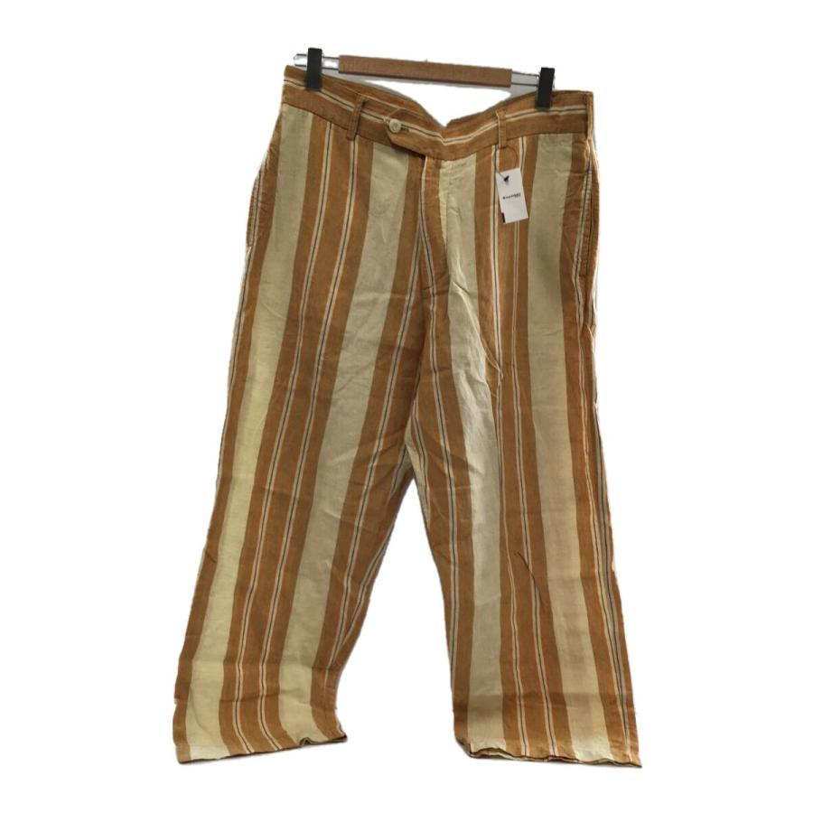 20ss NICHOLAS DALEY リネンスラックス ストライプ リネン 麻