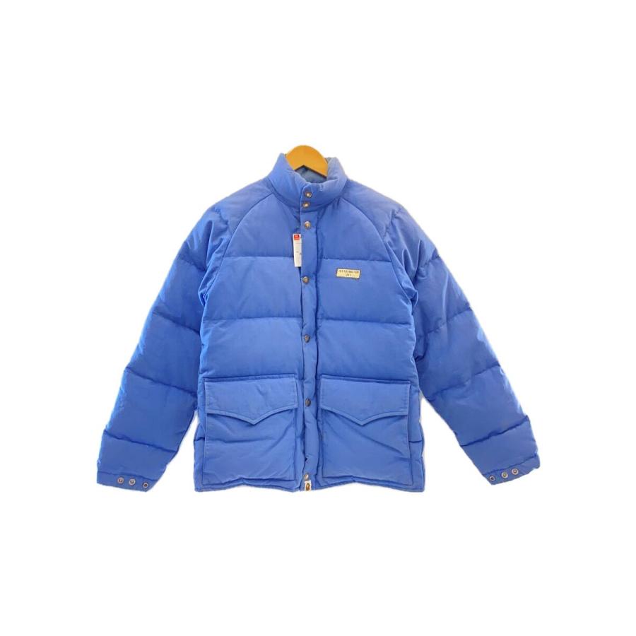 A BATHING APE◇ダウンジャケット/XS/ナイロン/BLU : セカンド 