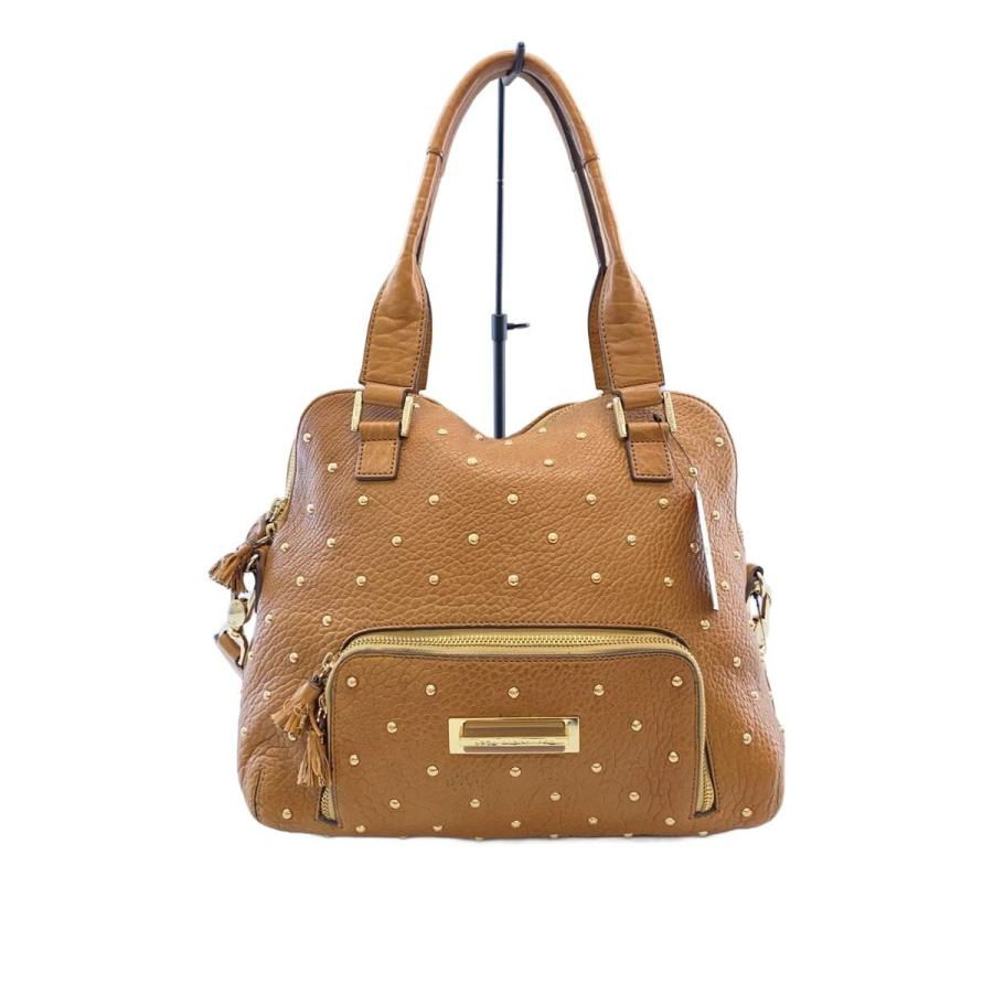 ANYA HINDMARCH◇2way スタッズ トートバッグ/ショルダーバッグ/レザー 