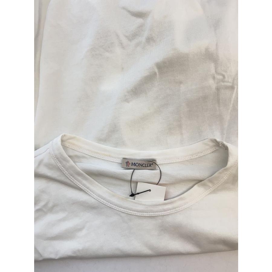 MONCLER◇Tシャツ/M/コットン/WHT/プリント/F10918C71010 : セカンド
