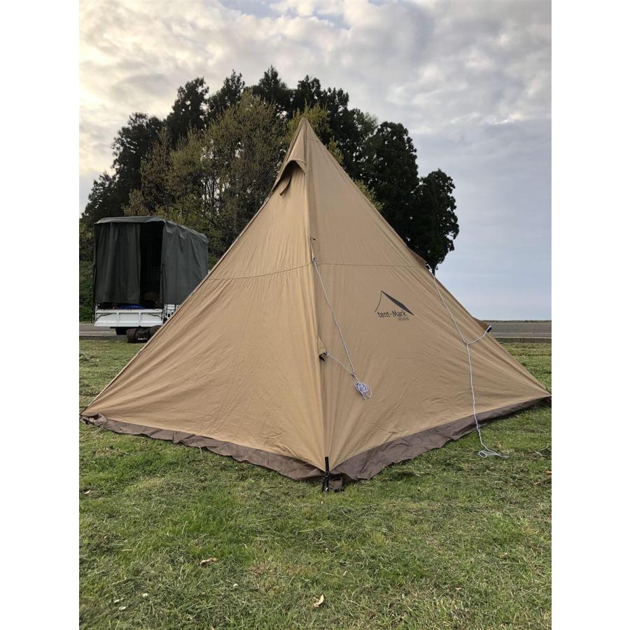 tent-Mark DESINGNS◆テント/ワンポール/2~3人用/ベージュ/TM-CT2BS/チィピー/サーカスTCサンド｜ssol-shopping｜03