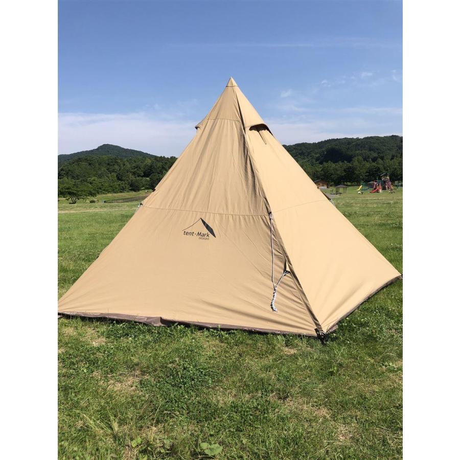 tent-Mark DESINGNS◇テント/ワンポール/キャメル/TM-200180 tent-Mark DESINGNS◇テント/ワンポール/キャメル/TM-200180