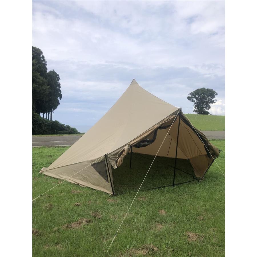 SABBATICAL◇テント/ワンポール/4~6人用/ベージュ SABBATICAL◇テント/ワンポール/4~6人用/ベージュ
