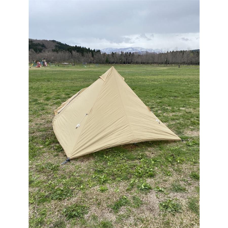 BUNDOK◇テント ソロティピー 1 BDK-75B [サンドベージュ]/ワンポール
