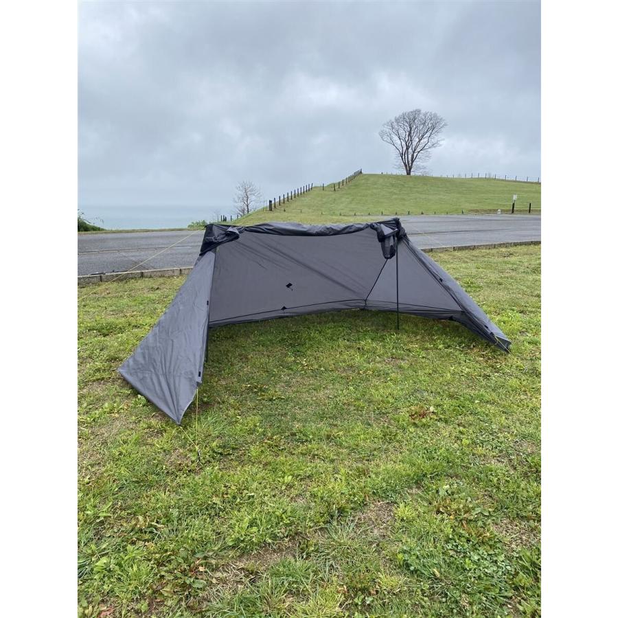 【美品】NINJA SHELTER パーゴワークス 未使用品 PaaGo WORKS◇テント/1~2人用/ブラック/NINJA SHELTER/パップ
