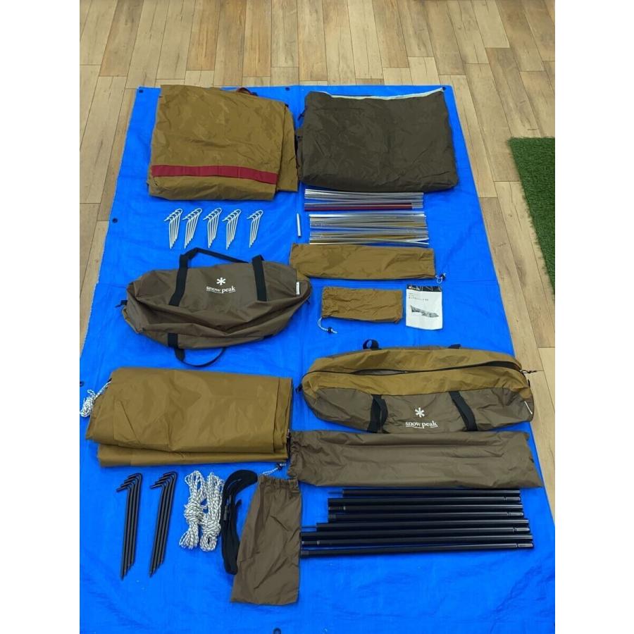 snow peak◇エントリーパックTT SET-250H/ドーム/4~6人用 : セカンド