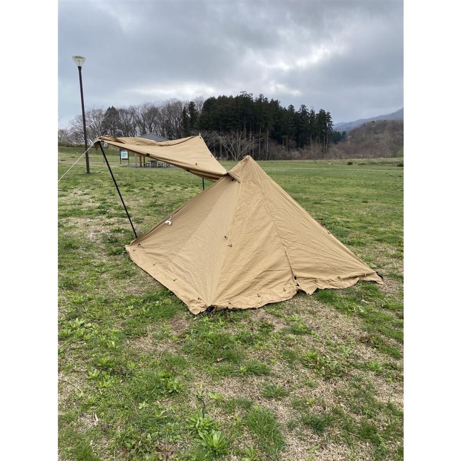 WAQ◇テント Alpha T/C ソロ用ティピテント waq-tct1/ワンポール/1~2人
