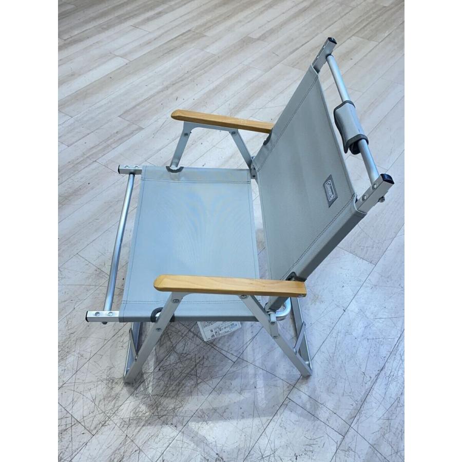 Coleman コンパクトフォールディングチェア　　　　ネイビーとグレー　美品 Coleman コンパクトフォールディングチェア ネイビーとグレー 美