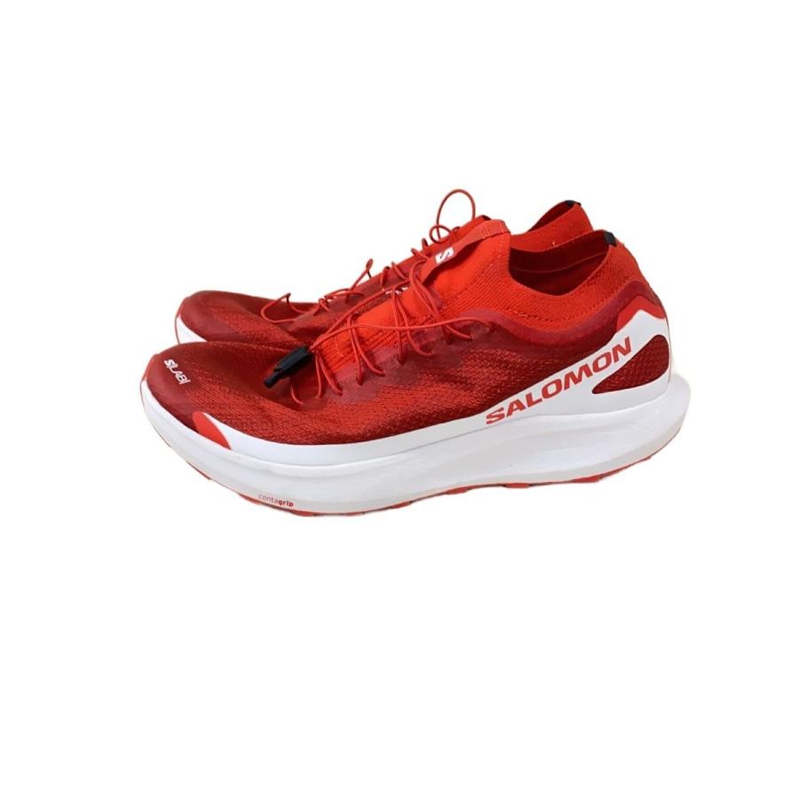salomon◇ローカットスニーカー/24.5cm/レッド/472201 : セカンド