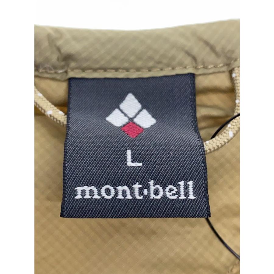 mont-bell◇スペリオダウン ラウンドネックベスト/L/ナイロン/KHK